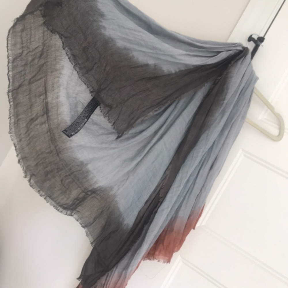 New Zara linen scarf.